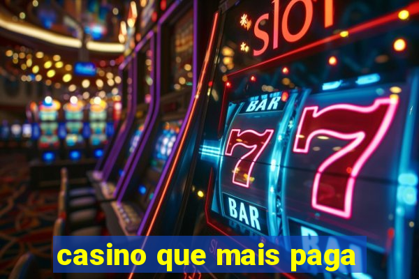 casino que mais paga