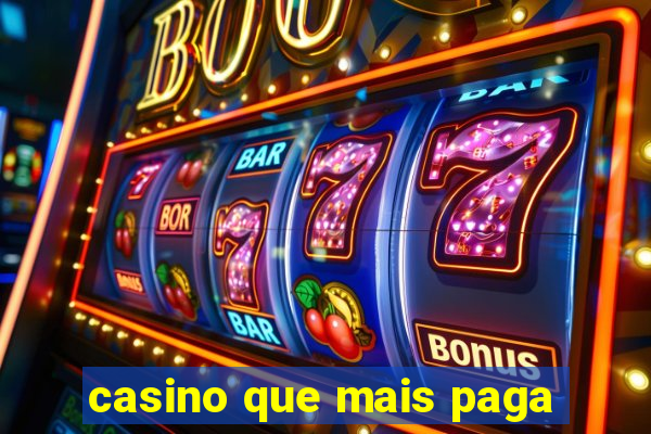 casino que mais paga