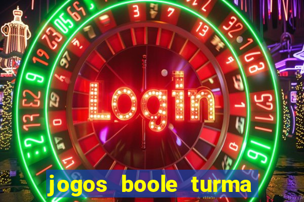 jogos boole turma da m么nica