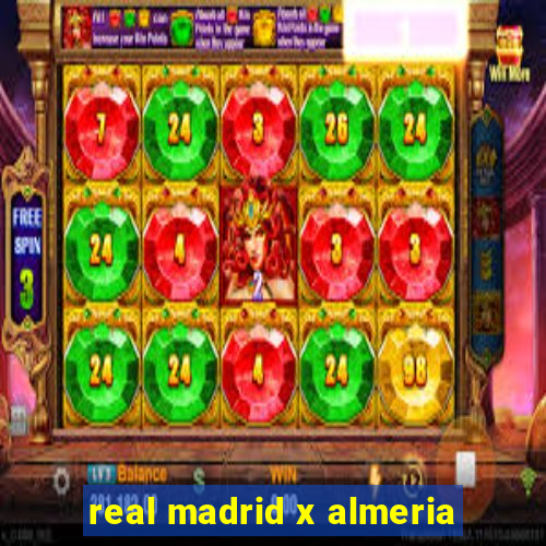 real madrid x almeria