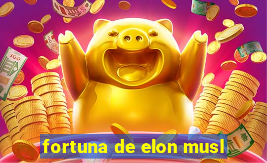 fortuna de elon musl