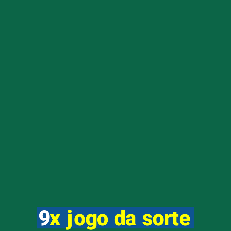 9x jogo da sorte