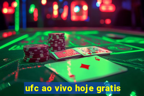 ufc ao vivo hoje gratis