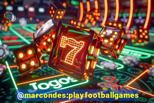 @marcondes:playfootballgames bingo football