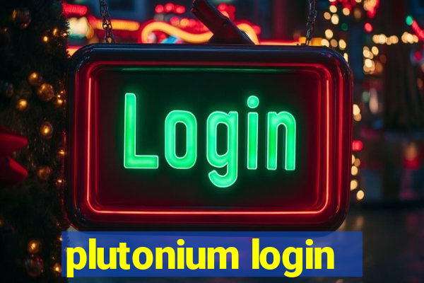 plutonium login