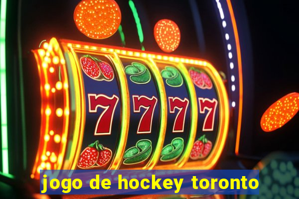 jogo de hockey toronto