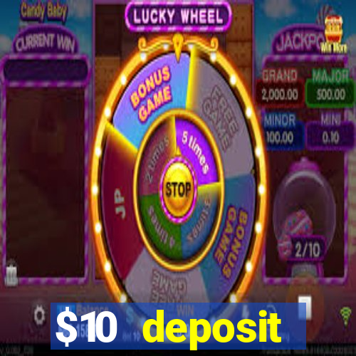 $10 deposit australian casino