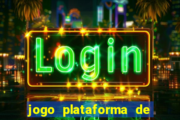 jogo plataforma de 3 reais