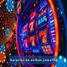 horarios de onibus joinville