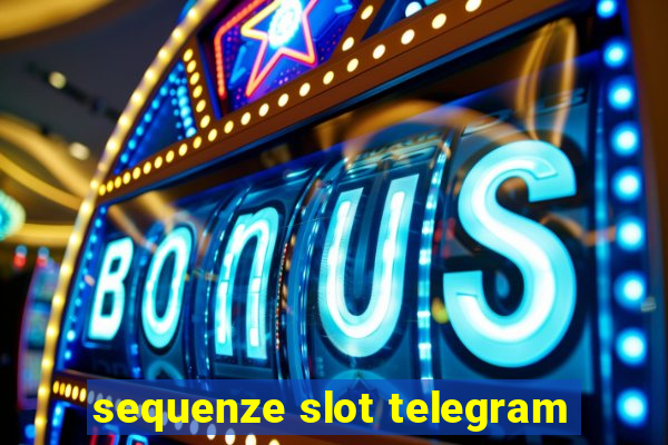 sequenze slot telegram