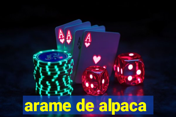 arame de alpaca