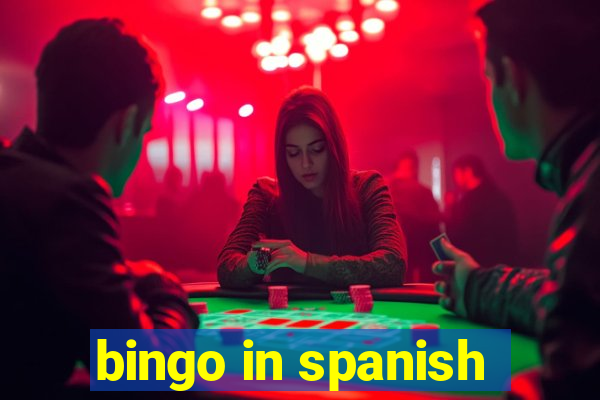 bingo in spanish