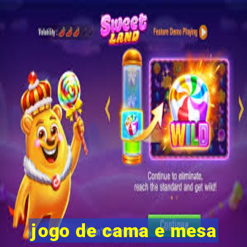 jogo de cama e mesa