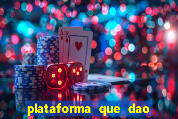 plataforma que dao bonus sem deposito