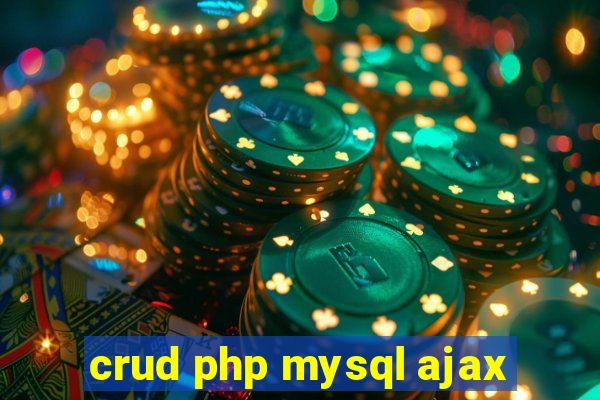 crud php mysql ajax