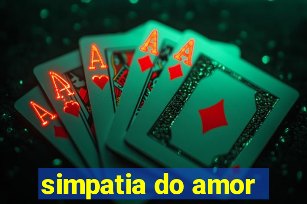 simpatia do amor