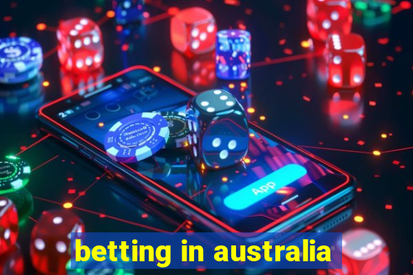 betting in australia