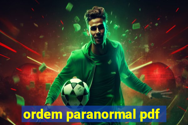 ordem paranormal pdf