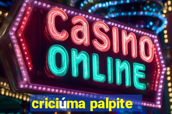 criciúma palpite