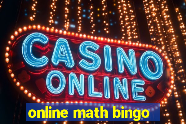 online math bingo