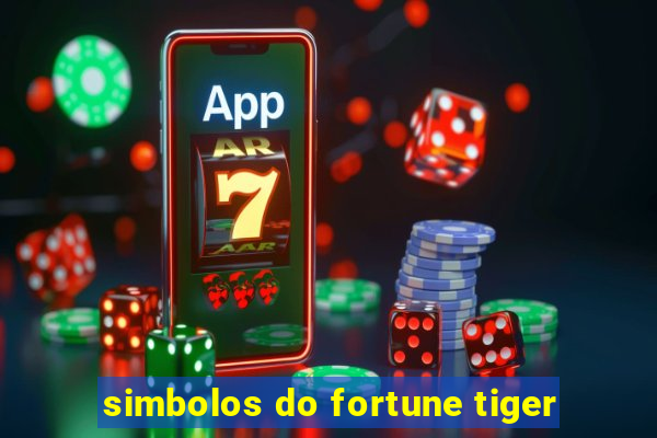 simbolos do fortune tiger