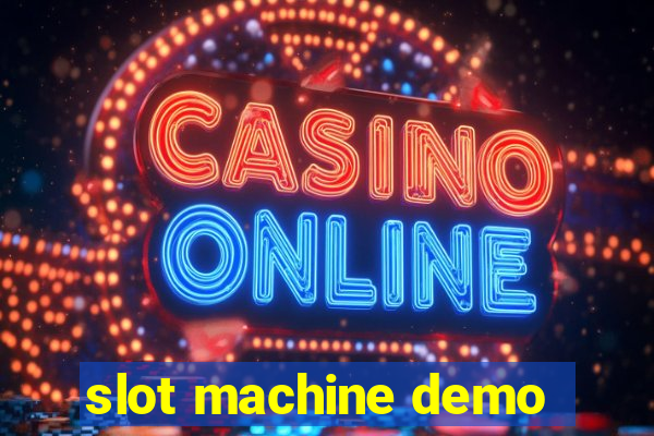 slot machine demo