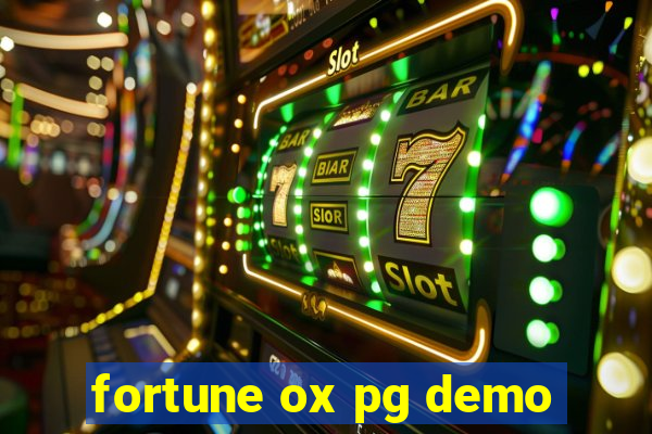 fortune ox pg demo