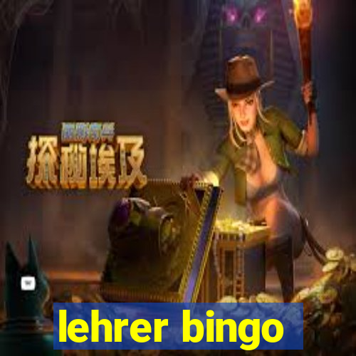 lehrer bingo