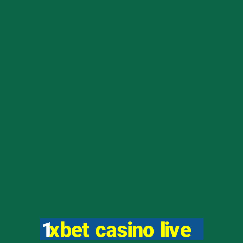 1xbet casino live