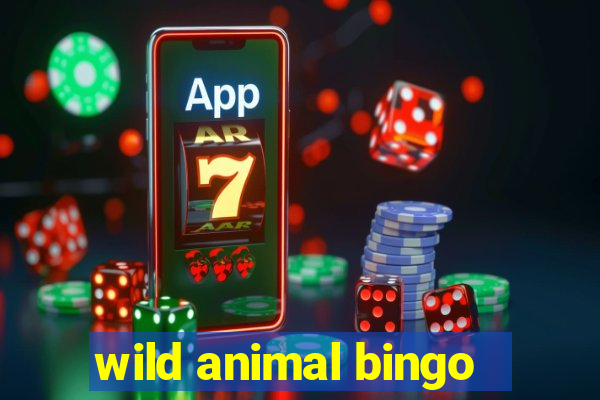 wild animal bingo