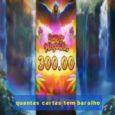 quantas cartas tem baralho