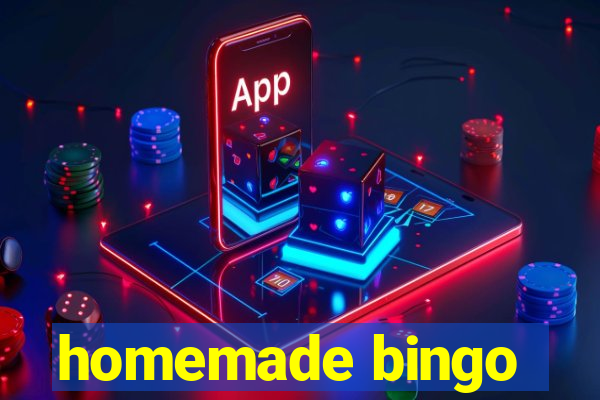 homemade bingo