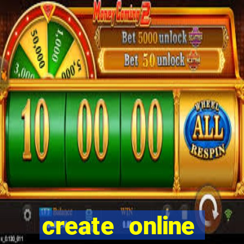 create online number bingo card