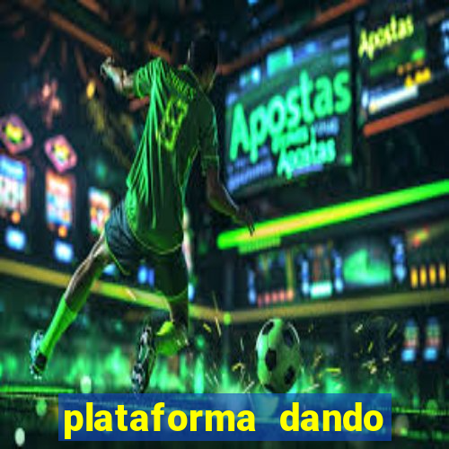 plataforma dando bonus no cadastro