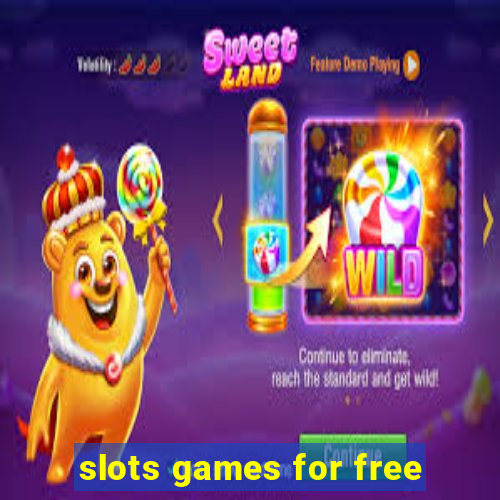 slots games for free