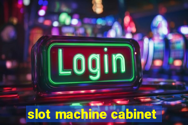 slot machine cabinet