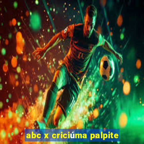 abc x criciúma palpite