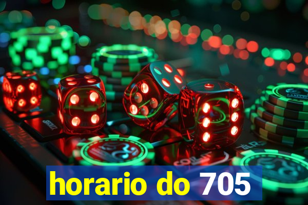 horario do 705