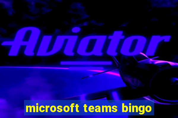 microsoft teams bingo