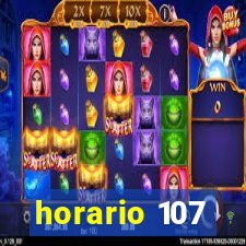 horario 107