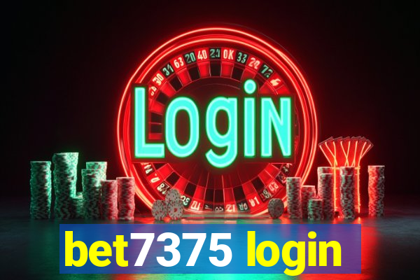 bet7375 login