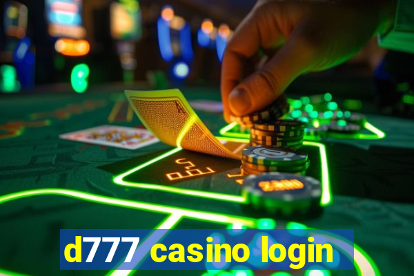 d777 casino login