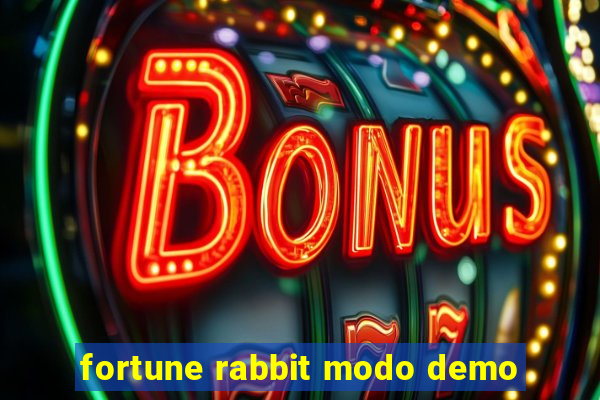 fortune rabbit modo demo