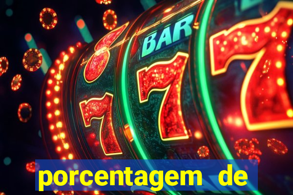 porcentagem de jogos slots