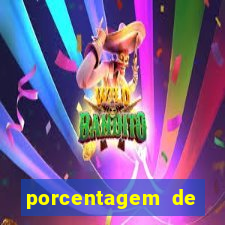 porcentagem de jogos slots