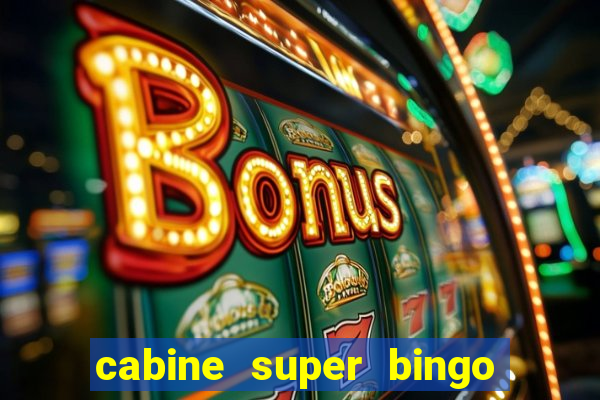 cabine super bingo interna msc