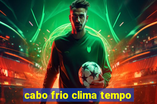 cabo frio clima tempo