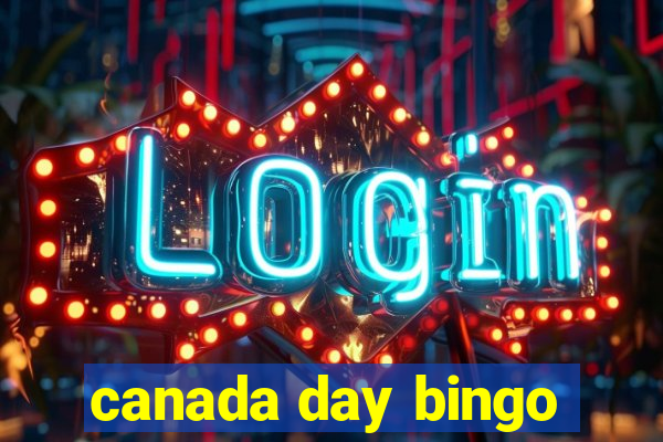 canada day bingo