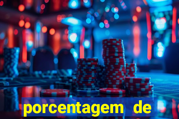 porcentagem de ganhos slots