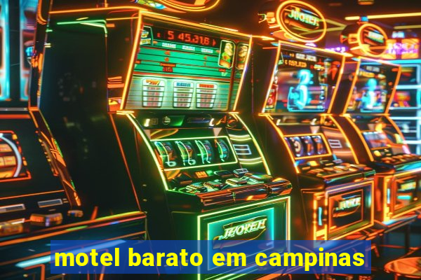 motel barato em campinas